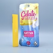 Super Silver Haze 1g Disposable Cart - Gelato