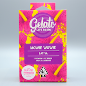 Mowie Wowie 1g Live Resin Cart - Gelato