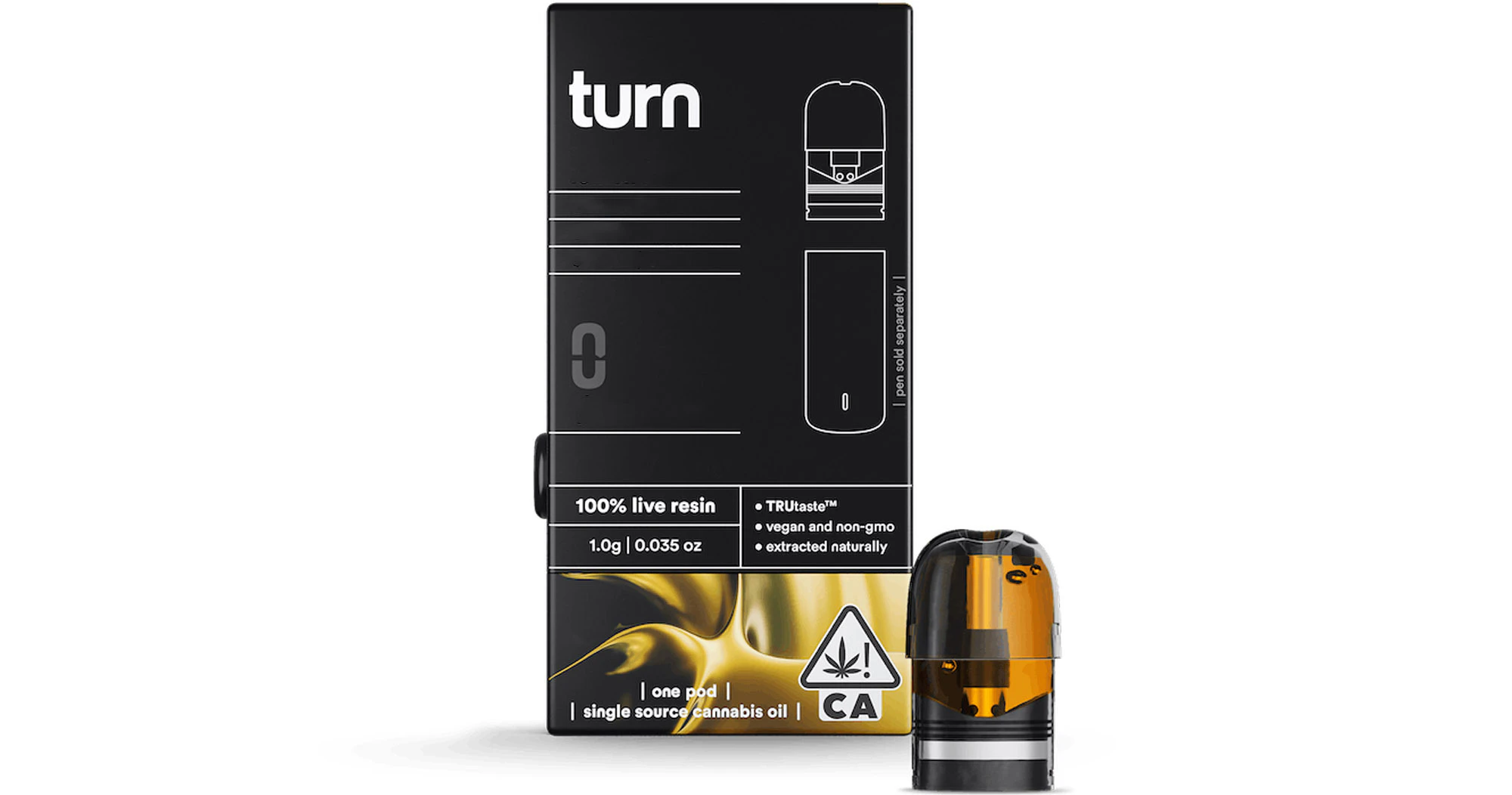 turn - Turn - Blue Dream Live Resin Pod - 1g Main Image
