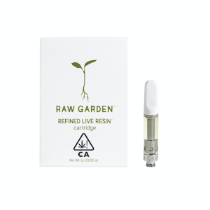 RAW GARDEN - Raw Garden - 1g Cart - Carbon Fiber