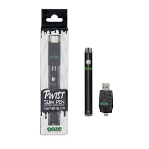 OOZE - Ooze Twist Slim Pen Battery + Smart USB - Panther Black