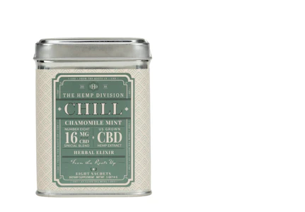 THE HEMP DIVISION (HARNEY AND SONS) - Chill Chamomile Mint | Tea Bag | 16mg x 4pk | The Hemp Division