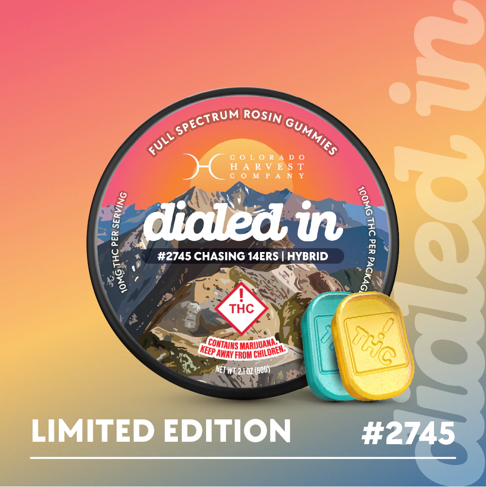Dialed In - Dialed In - Gummies - Chasing 14ers (H) - 100mg Main Image