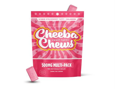 Cheeba Chew - Cheeba Chew - Strawberry - Hybrid - 500mg