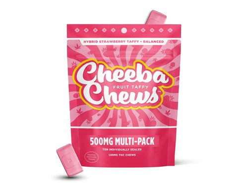 Cheeba Chew - Cheeba Chew - Strawberry - Hybrid - 500mg Main Image