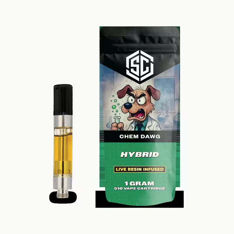 The SC - Chem Dawg 1g Live Resin 5-10 Cart Adult-Use Main Image