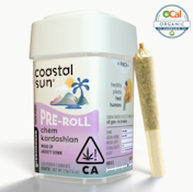 Coastal Sun - Pre Roll Pack - Sativa - Chem Kardashian - (3.5g) 10 pack