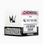 West Coast Cure - Live Resin Sugar - Hybrid - Chemdog - (1g)