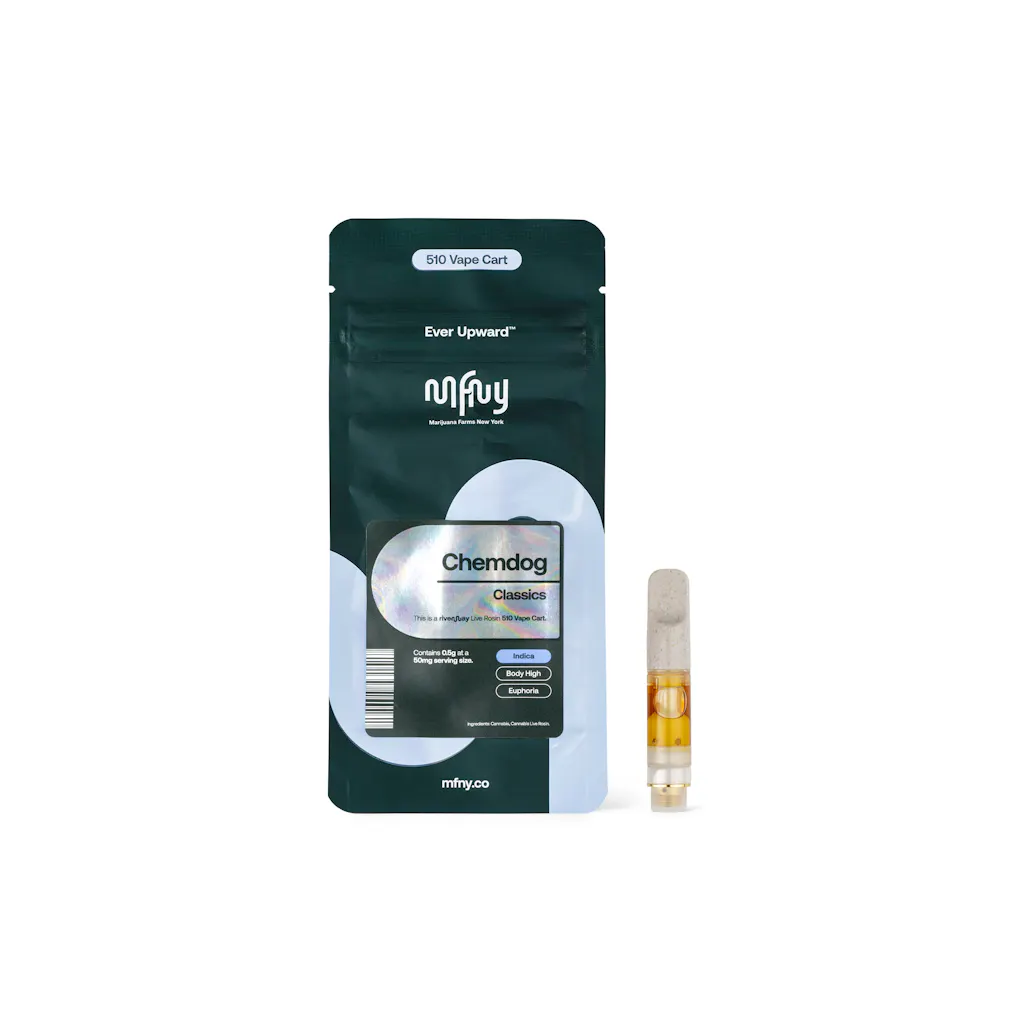 Chemdog Live Rosin 0.5g 510 Cart - Vape