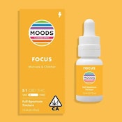 Moods by Chemistry | Yellow 5:1 CBD:THC | Tincture | [327mg]