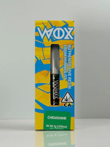 WOX EXTRACTS - Wox 1g Chemshine Live Resin Cartridge