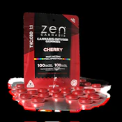 Zen Cannabis Cherry 1:1 Gummies 00017