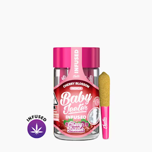 JEETER - Jeeter - Pre Roll Pack - Infused Baby Jeeter - Indica - Cherry Blossom - (2.5g total) 5 Pack