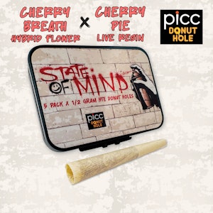 PICC - Cherry Breath x Cherry Pie | Picc State of Mind | Infused Preroll | Resin | 5pk | 0.5g