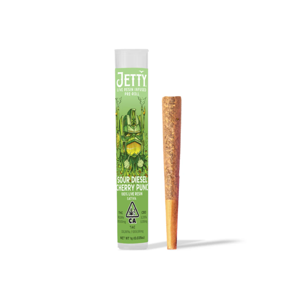 Jetty - Jetty Preroll Live Resin 1g GMO x Blackberry Kush (I) Main Image