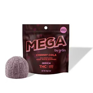 Grön Edibles - Gron- Cherry Cola Mega Pearls - Live Rosin - 100mg