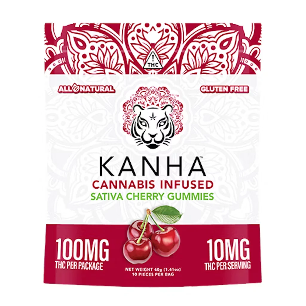 KANHA - KANHA | Cherry | Sativa | 100mg THC | 10-pack Main Image