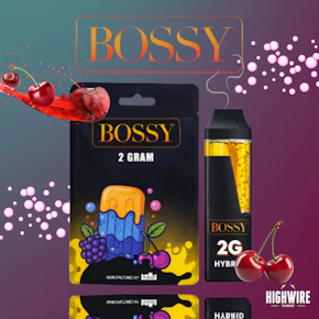 Bossy Disposable Blackberry Cherry Fizz 2g