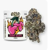 [Claybourne Co.] Gold Cut Flower - 3.5g - Cherry Hearts (H)