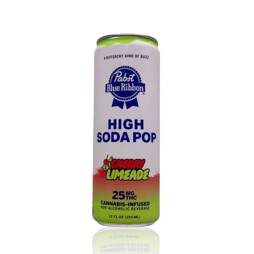 Pabst Labs - Pabst Blue Ribbon - 25mg Seltzer - Cherry Limeade Main Image