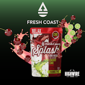 Splash Live Resin Gummies Cherry Lime 4:1 THC:CBD 200mg (Hybrid)