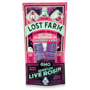 Lost Farm - Chews - Cherry Lime GMO Rosin - 10pk - 100mg