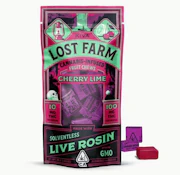 Lost Farm Cherry Lime "GMO" Rosin Chews 10ct | 100mg THC