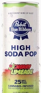 Pabst - [Pabst] THC Soda - 25mg - Cherry Limeade