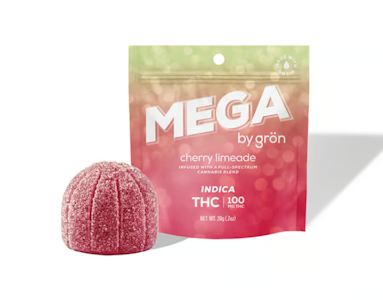 Gron - Cherry Limeade Mega Rosin Pearl Gummy - 100mg