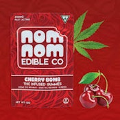 Nom Nom | Cherry Yuzu ENERGY | THC Gummies | 200mg