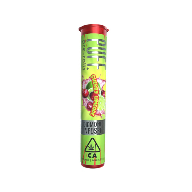 PUFF Cherry Limeade Diamond Infused Pre-Roll 1.0g