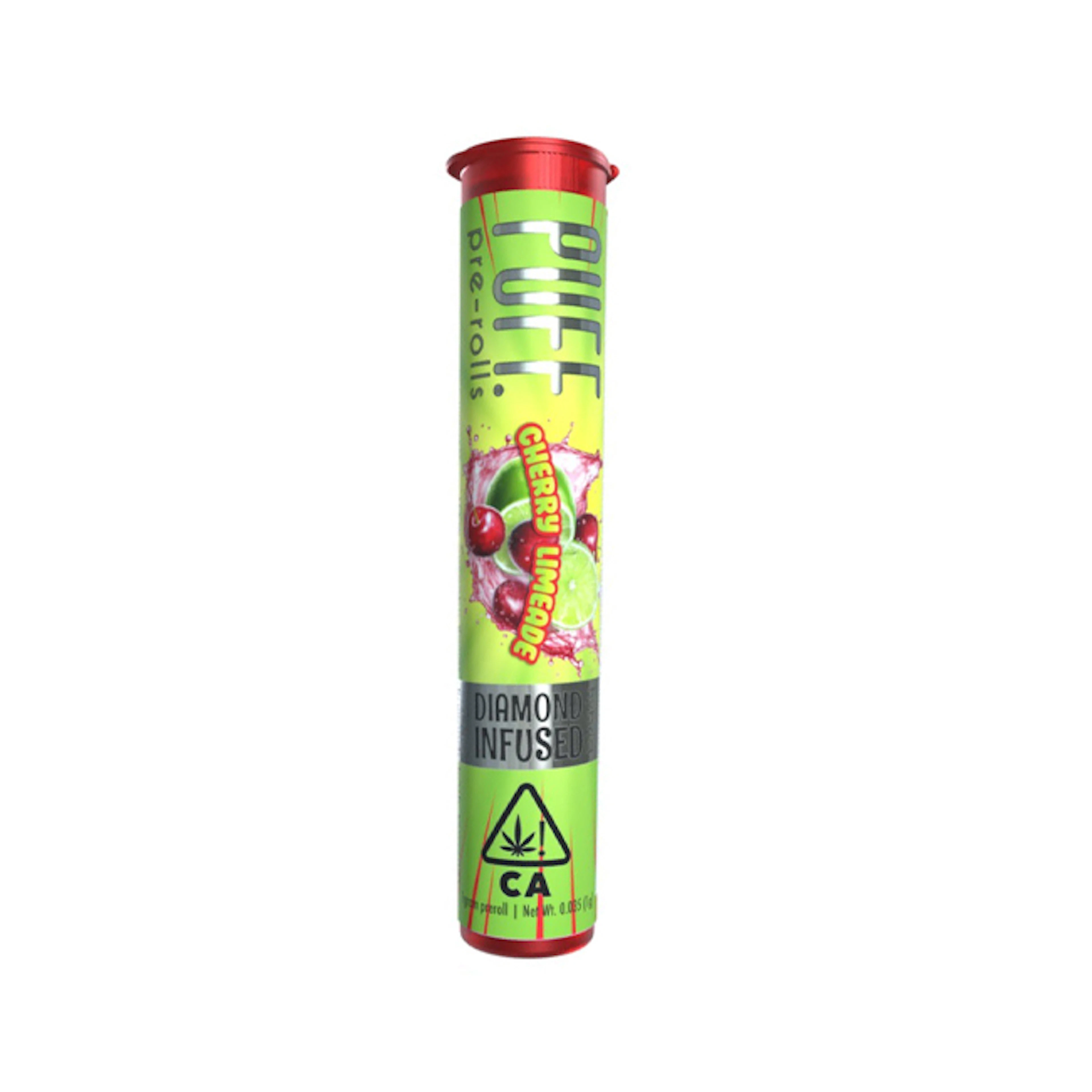 PUFF Cherry Limeade Diamond Infused Pre-Roll 1.0g