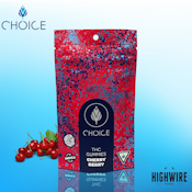 Choice Gummies Cherry Berry 200mg (Indica)