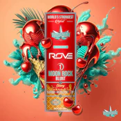 Cherry Gelato (H) 1pk x 1.5g - Moonrock Infused Blunt - Preroll - Presidential x Rove