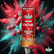 Cherry Gelato (H) 1pk x 1g - Moonrock Infused Joint - Preroll - Presidential x Rove