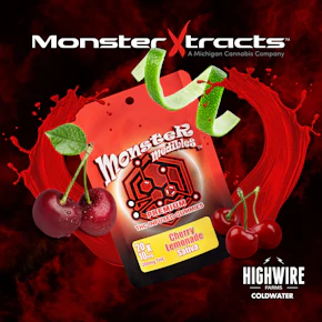 Monster Gummies Cherry Lemonade 200mg (Sativa)