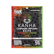 KANHA | Belts | Sour Cherry Limeade | Sativa | 100mg THC | 2-pack