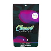 Chewii | Mixed Berry 1:1 CBD | THC Gummies | 100mg