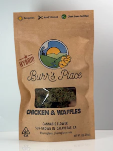 BURR'S PLACE - Burr's Place Chicken & Waffles 1/4 PD 29%