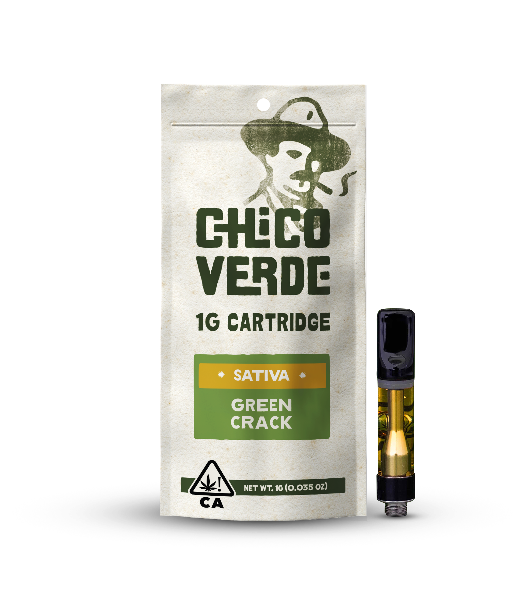 Chico Verde | Green Crack | Live Resin Cartridge