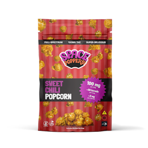 Space Poppers - Space Poppers | Sweet Chili Popcorn | 100mg