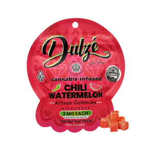 Dulze - Dulze Microdose 50pk Gummies Chili Watermelon
