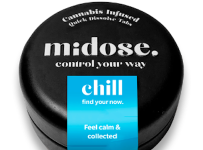 MIDOSE - Chill Melts 5:2:1 THC:CBD:CBG 2pk - 20mg