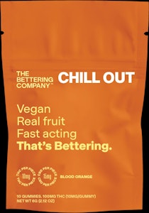 The Bettering Company - The Bettering Company | Chill | Blood Orange | 10Pk Gummies