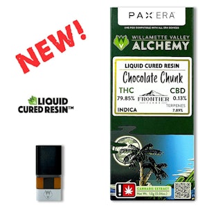 WILLAMETTE VALLEY ALCHEMY - Chocolate Chunk, Liquid Cured Resin, PAX, 1g