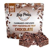 Chocolate 100mg Crispy Marshmallow Treat - Big Pete's