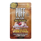 PUFF Doughlato x Chocolope Bubble Hash Infused 5-Pack Pre-Roll 2.5g