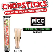 Cookies & Cream Pre-roll | .5g, 2pack