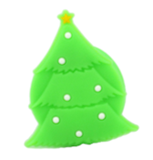 5" Silicone Christmas Tree - Luvbuds - Hand Pipe