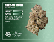 Chrome Kush (Pre-Pack 1/8th) Adult-Use